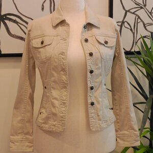 Live A Little Khaki Jacket Sz S